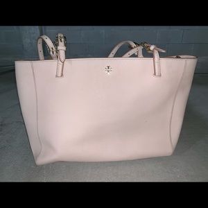 Tory Burch light pink tote